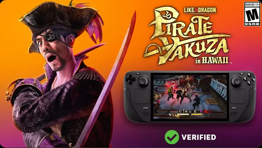 Wspaniałe wieści od Sega: Like a Dragon: Pirate Yakuza in Hawaii otrzyma pełną kompatybilność ze Steam Deck od pierwszego dnia.