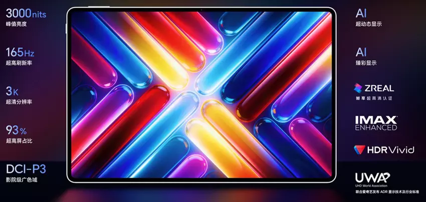 HONOR MagicPad3 Pro 12.3 tablet widok z przodu