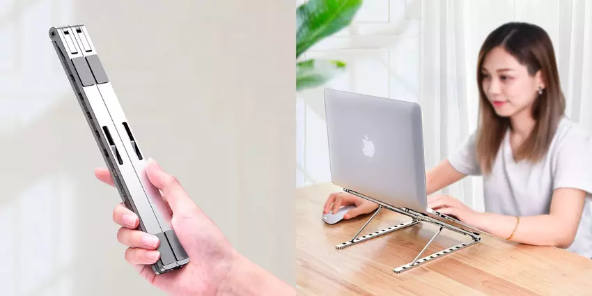 Marsgine Laptop Stand: przenośny aluminiowy stojak na laptopa
