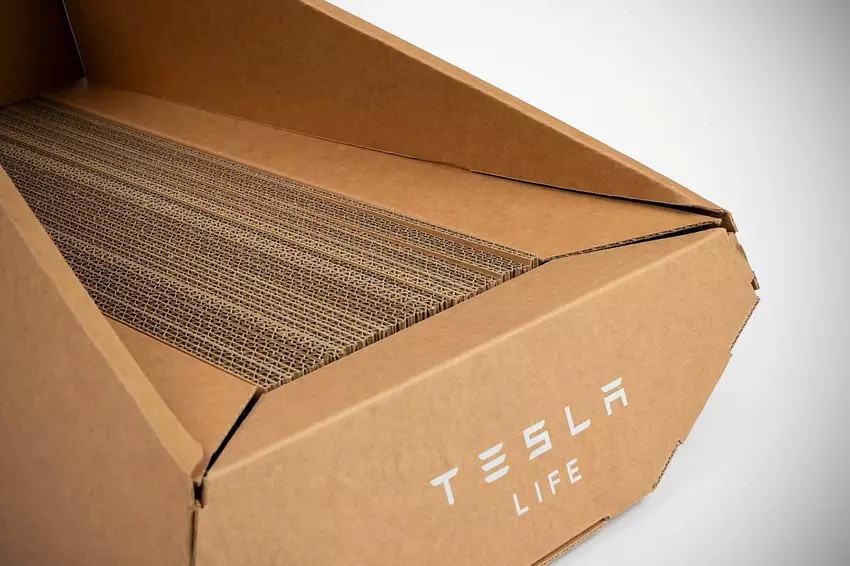 Niespodziewane: Tesla wypuściła legowisko dla kota w stylu elektrycznego pickupa Cybertruck