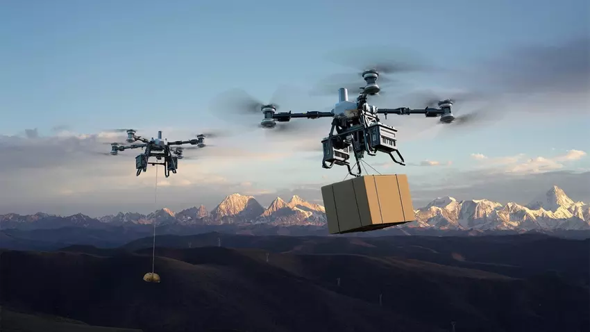 DJI wypuszcza FlyCart 100 — dron pewnie pracujący z ładunkami do 100 kg