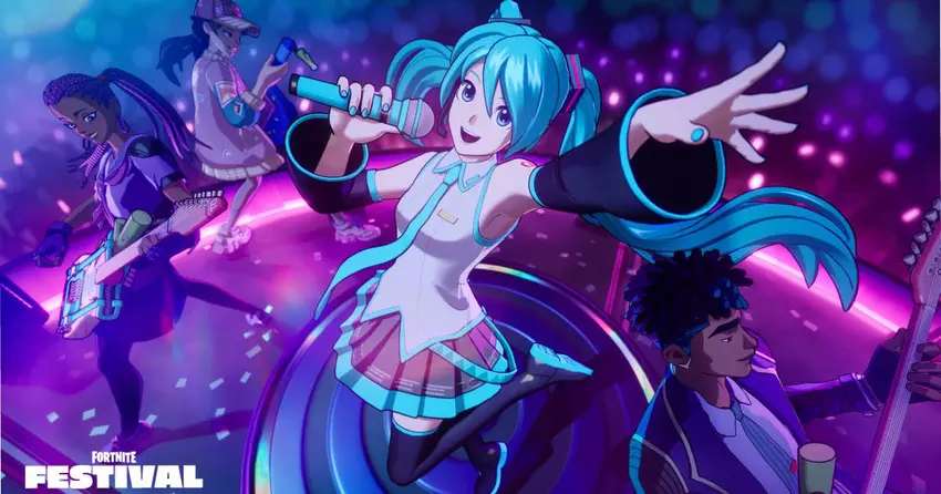 To już oficjalne: japońska wirtualna piosenkarka Hatsune Miku pojawi się w Fortnite 14 stycznia