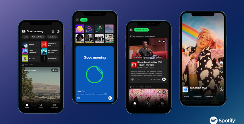 Styl TikTok i YouTube: Spotify zapowiada duży redesign