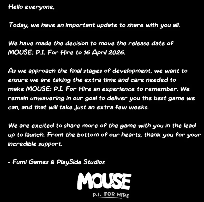 Kadr z Mouse: P.I. For Hire