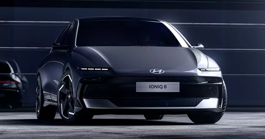 Zaktualizowany Hyundai Ioniq 6 (2026) otrzymał rozdzielone reflektory
