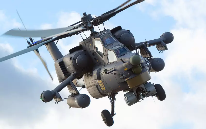 AFU pokazała wrak rosyjskiego śmigłowca szturmowego Mi-28, który został zestrzelony w rejonie Zaporoża (zdjęcie i wideo)