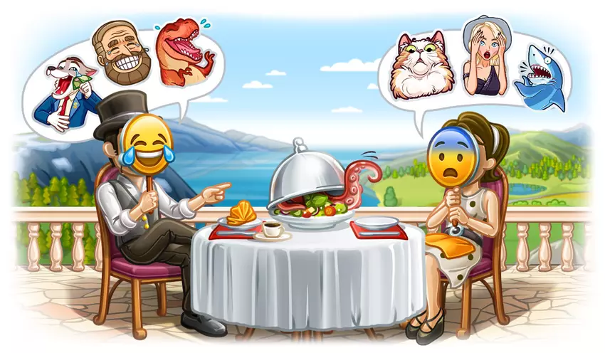 W aplikacji Telegram można teraz wyszukiwać naklejki i wysyłać kilka zdjęć jednocześnie