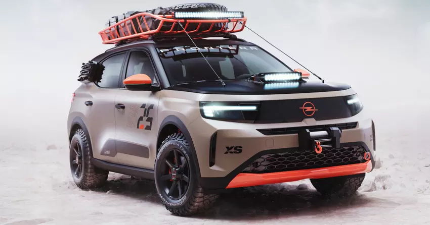 Opel Frontera Gravel: elektryczny samochód do przygód zaprezentowany podczas XS Carnight Wörthersee