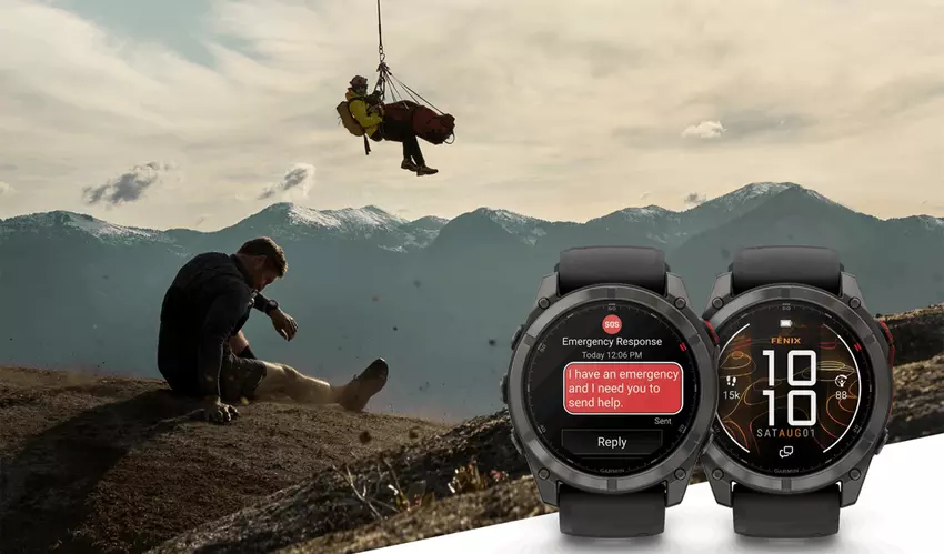 Garmin przedstawił Fenix 8 Pro: zegarki z ekranem MicroLED i łącznością satelitarną