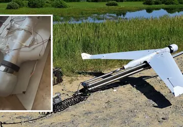 Siły Zbrojne Ukrainy niszczą nowy dron ...