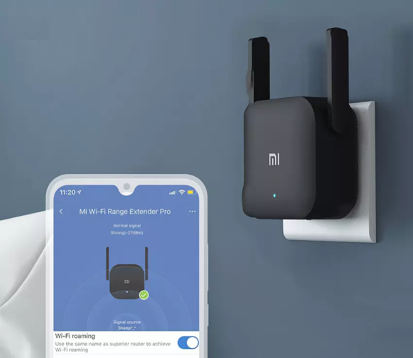 Xiaomi Mi Wi-Fi Range Extender Pro: wzmacniacz Wi-Fi z europejską wtyczką i dwiema antenami za 13 dolarów