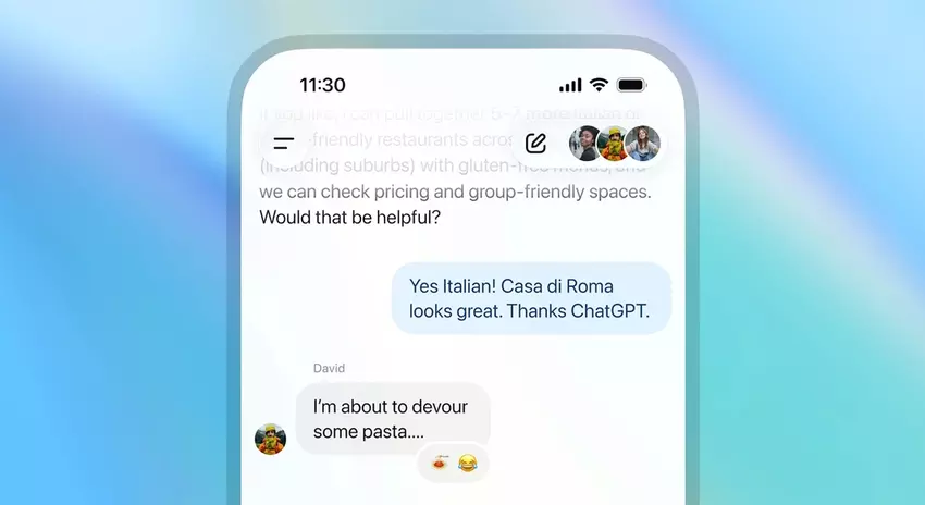 OpenAI uruchamia czaty grupowe w ChatGPT – AI teraz uczestniczy w rozmowach jako „kolejny człowiek”