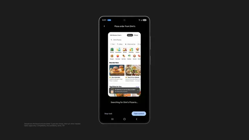 Automatyczne wyszukiwanie zamówienia na pizzę