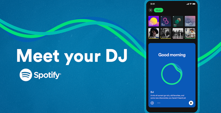 Spotify ma napędzanego przez SI wirtualnego DJ-a w USA i Kanadzie