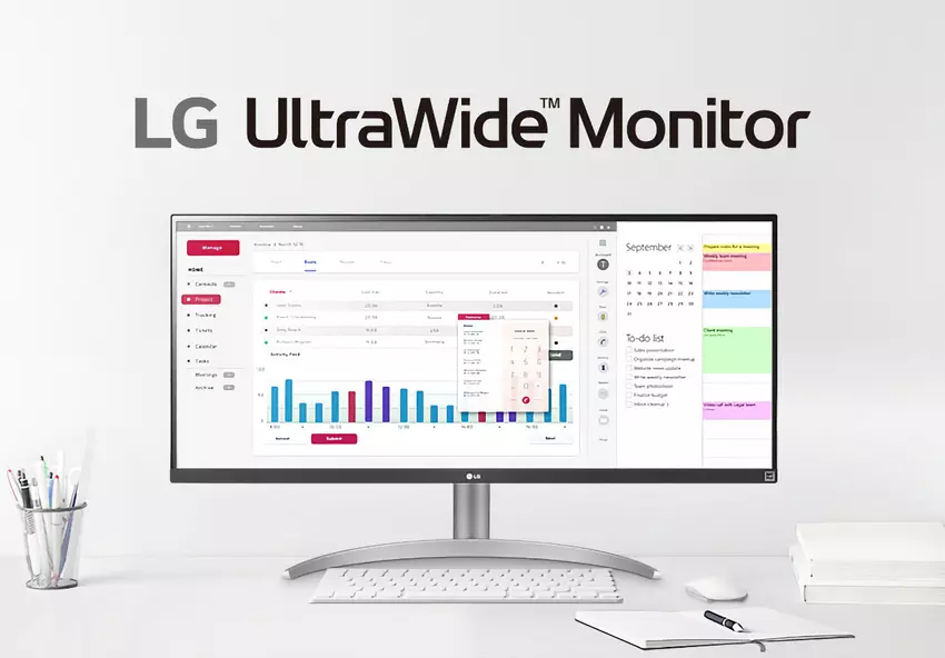 LG 34WQ650-W na Amazon: 34-calowy monitor UltraWide z częstotliwością odświeżania 100 Hz z rabatem 153 USD