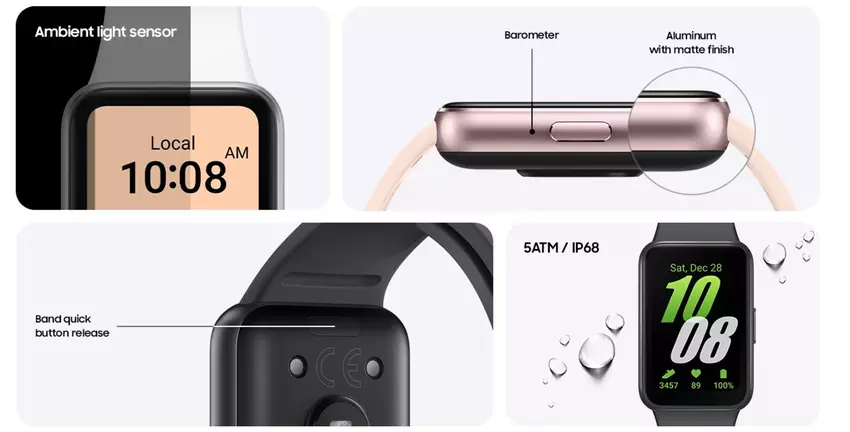 Galaxy Fit 3. Ilustracja: Samsung