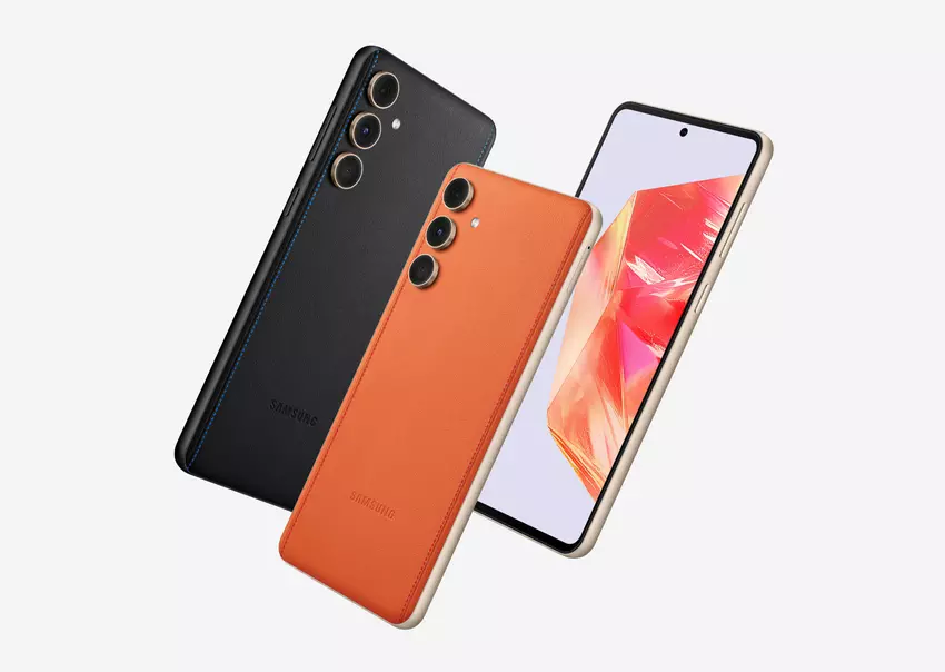 Samsung ogłosił datę premiery Galaxy F55: smartfona z ekranem AMOLED 120 Hz, układem Snapdragon 7 Gen 1 i skórzanym panelem tylnym