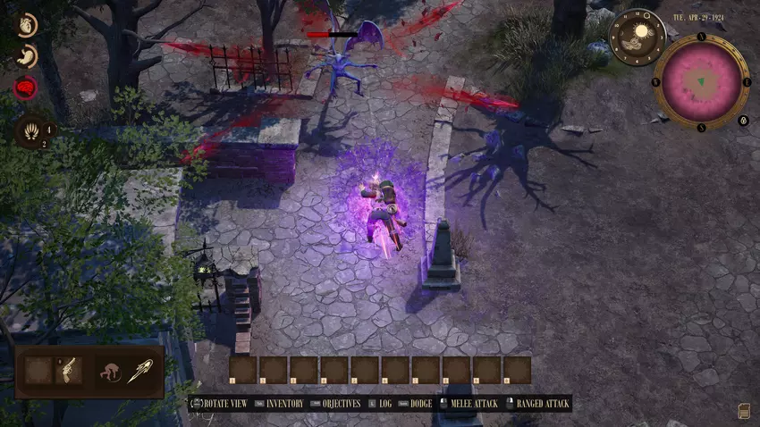 Tam, gdzie inne bronie są bezsilne, używa się magii