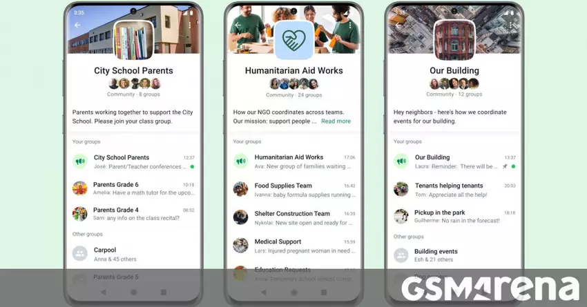 WhatsApp wprowadza społeczności do łączenia wspólnych grup