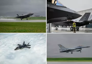 Amerykańskie myśliwce piątej generacji F-35 Lightning ...