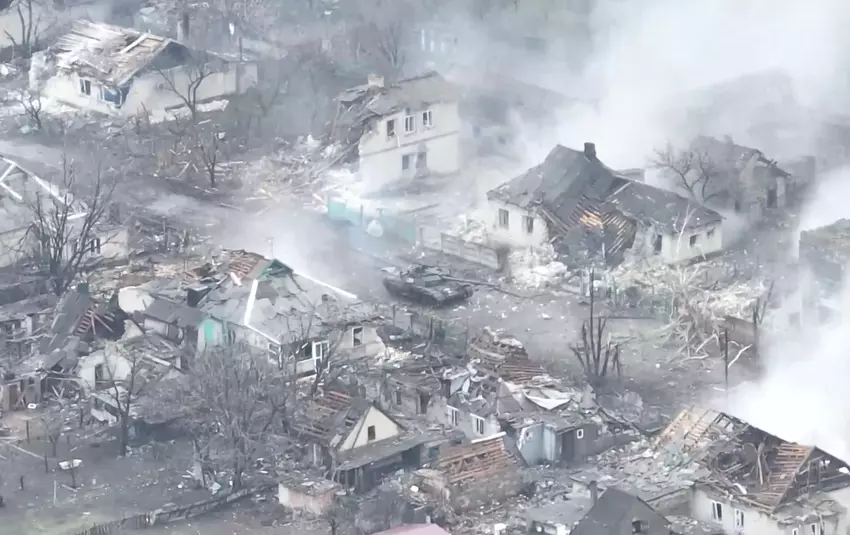 Grupa rozpoznawcza UAF zniszczyła rosyjski T-64 Javelinem (wideo)