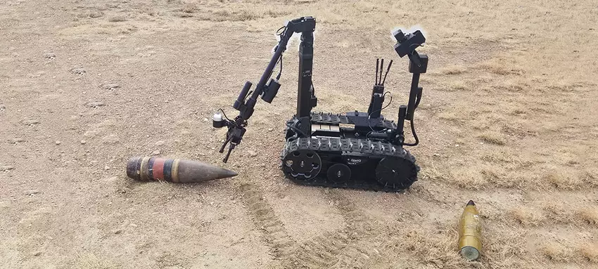 Ukraina otrzyma roboty TALON do rozminowywania terytoriów