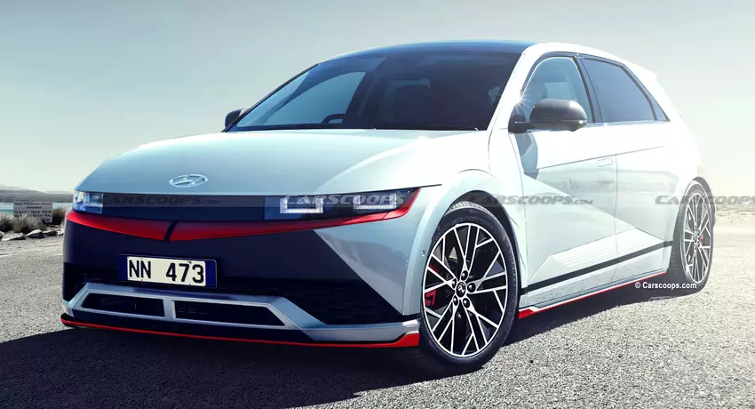 Hyundai przygotowuje się do wprowadzenia na rynek sportowej wersji modelu IONIQ 5. Samochód elektryczny otrzyma dwa silniki o łącznej mocy około 600 KM.