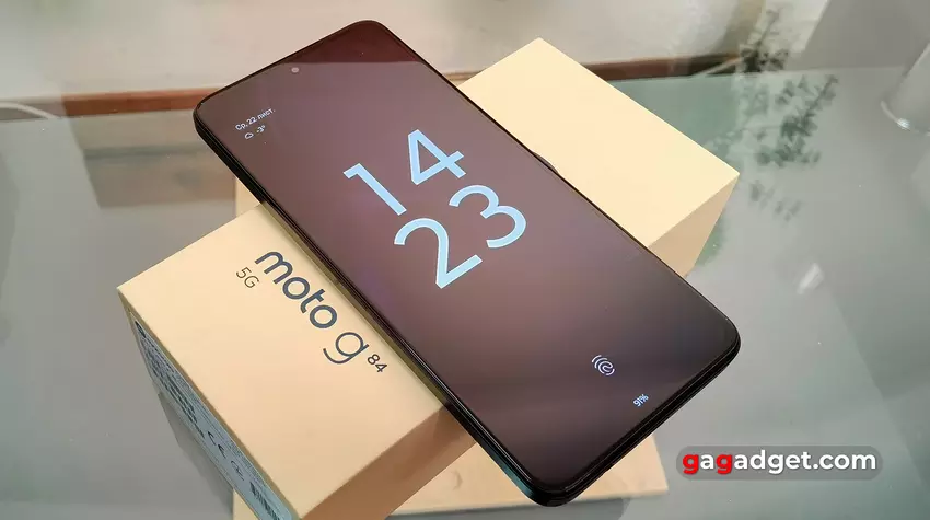 Zabezpieczenia biometryczne w Motorola Moto G84