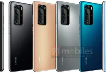 Huawei P40 Pro na oficjalnych renderach ...