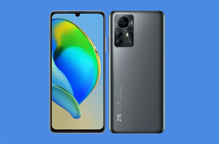 ZTE Blade A72s zadebiutował w Europie: ekran 90 Hz, układ Unisoc T606, bateria 5000 mAh i potrójny aparat 50 MP za 170 euro