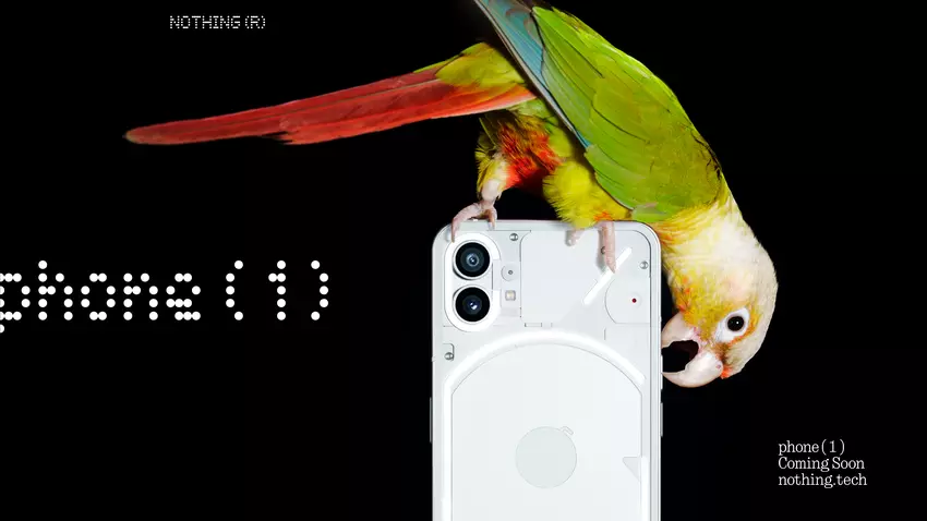 Przezroczysty panel tylny i podwójny aparat: nic nie pokazało projektu smartfona Phone (1)