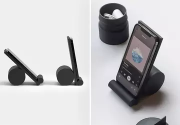 Ten regulowany stojak na telefon inspirowany ...
