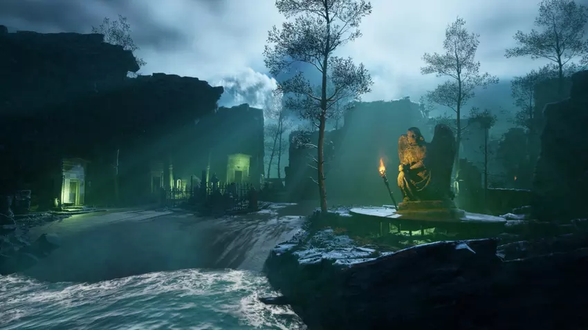 Typowy krajobraz RailGods of Hysterra