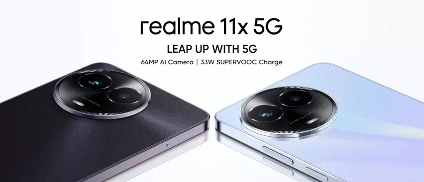 realme 11x 5G - Dimensity 6100+, wyświetlacz LCD 120 Hz i bateria 5000 mA*h za mniej niż 200 USD