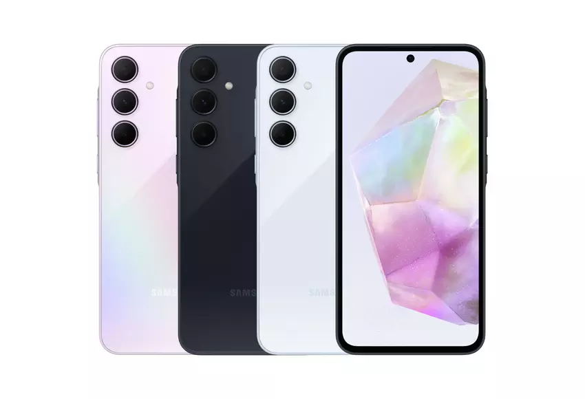 Samsung Galaxy A55 i Galaxy A35 pojawiły się na oficjalnych renderach prasowych