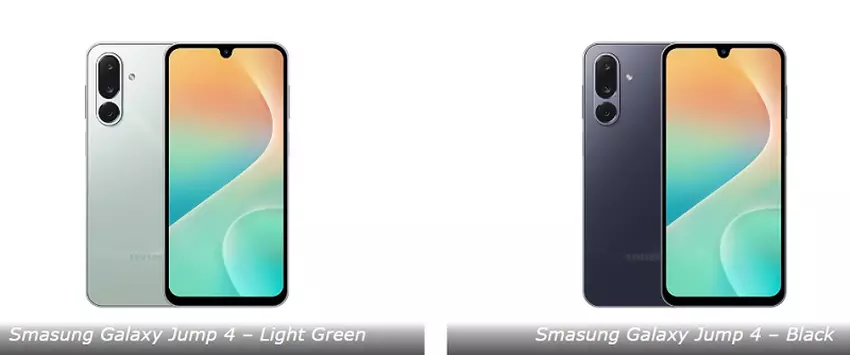 Opcje kolorystyczne Galaxy Jump 4