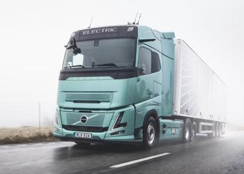Volvo FH Aero Electric przedstawiony z ...