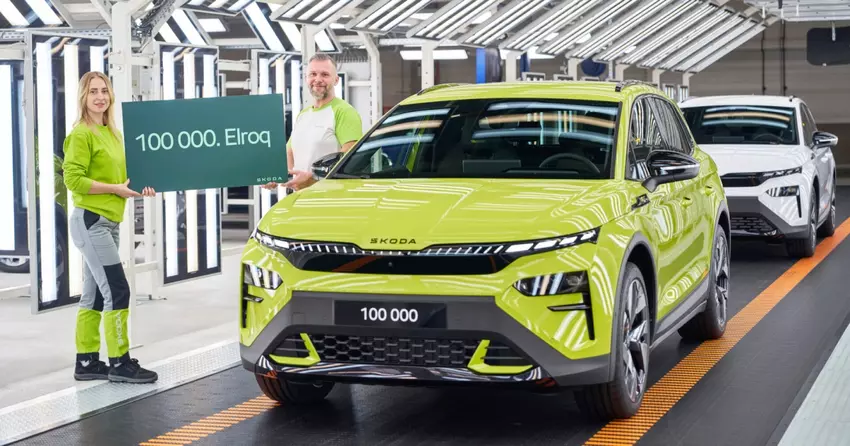 Škoda Elroq przekroczył granicę 100 000 wyprodukowanych egzemplarzy