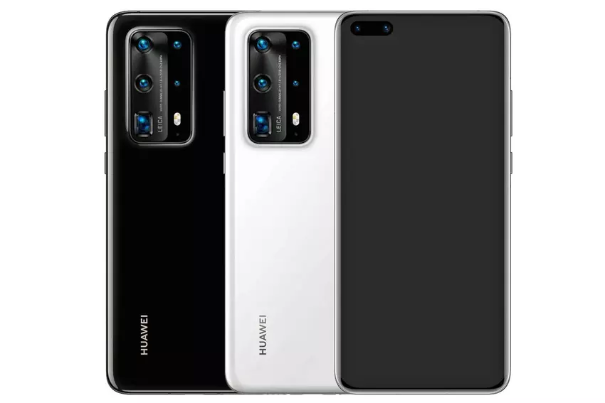 Flagowe Huawei P40 we wszystkich kolorach na oficjalnym obrazie