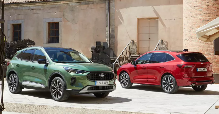 Zdjęcie zaktualizowanego Forda Kuga z systemem BlueCruise