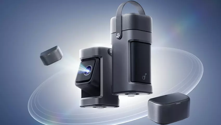Anker wypuścił Soundcore Nebula P1 — pierwszy przenośny projektor z odłączanymi głośnikami Bluetooth