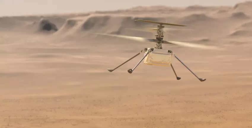 Ingenuity wzniósł się na rekordową wysokość podczas 59. lotu nad powierzchnią Marsa
