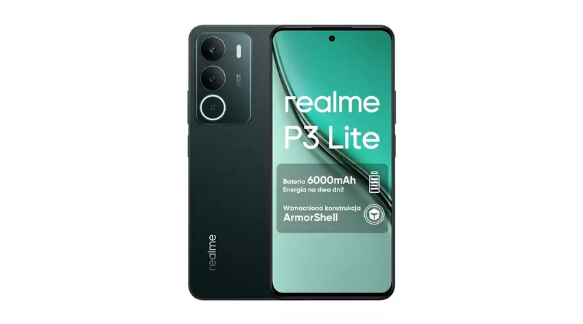 Realme P3 Lite 4G zadebiutował w sprzedaży bez zapowiedzi z technologią 360° NFC i pojemną baterią