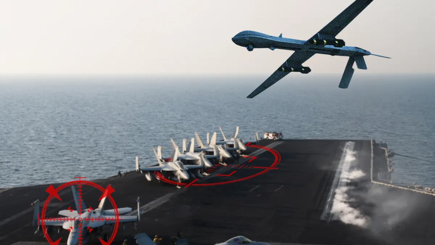 Chiny stworzyły bezzałogowy latający okręt podwodny do zwalczania systemów obrony lotniskowca