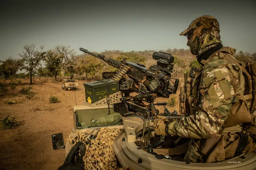 Belgia ma przekazać ciężkie karabiny maszynowe M2HB, belgijską wersję amerykańskiego Browninga M2