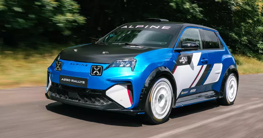 Nowy Alpine A290 Rallye gotowy do rozrzucenia błota i żwiru za 60 tysięcy euro