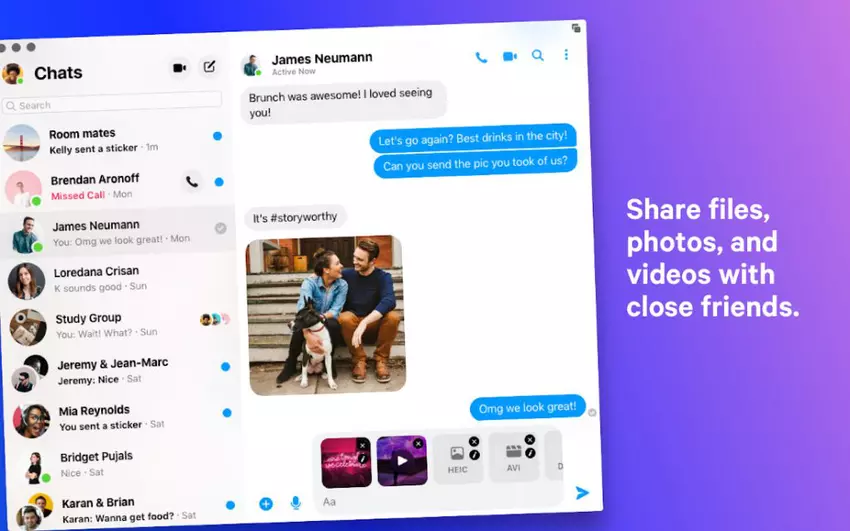 Facebook Messenger pojawił się na MacOS