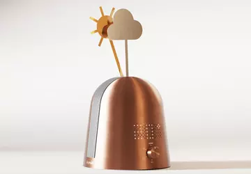 Skymill: kinetyczna rzeźba, która przekształca prognozę ...