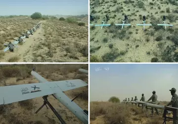 Terroryści Hamasu pokazali irańskie drony kamikadze ...