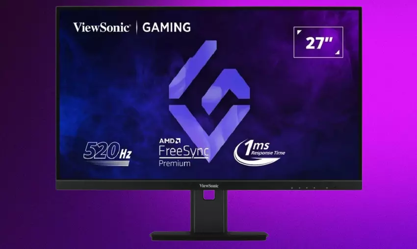 Prosty monitor do strzelanek online: ViewSonic wprowadził XG2737 z częstotliwością odświeżania 520 Hz